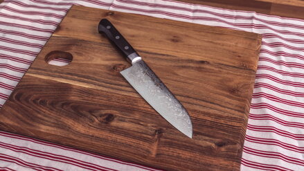 Japoński nóż Santoku TAKAYUKI 170mm